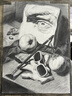 马利(Marie's)素描纸4k加厚40张 四开铅画纸速写纸 学生儿童初学者写生美术绘画纸美术写生 实拍图