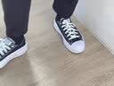 匡威（Converse）【滔搏运动】匡威帆布鞋女鞋低帮增高轻便舒适透气轻便休闲鞋 570256C 35 实拍图