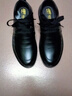 蜻蜓牌（DRAGON-FLY）头层牛皮棉皮鞋男士款冬季真皮商务休闲黑色加绒软皮软底爸爸鞋子 黑色四季单里款 （标准皮鞋尺码） 38 实拍图