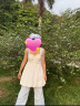 UR2024春季新款女装纯欲短款修身蓬蓬吊带A型连衣裙UWL740015 本白 S 晒单实拍图
