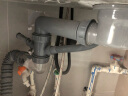 潜水艇（Submarine）CSQ-11D单槽洗菜盆下水管提篮110下水管套装侧面靠墙排水节约空间 实拍图