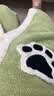 猫人情侣睡袍女士睡衣冬长毛绒【可爱连帽熊猫】浴袍家居服奶绿色2XL 实拍图