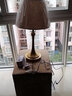 宅品（home taste）欧式台灯卧室床头灯温馨奢华后现代轻奢台灯水晶客厅美式触摸台灯 【亚麻罩】 按钮+单一亮度 暖光 5W 实拍图