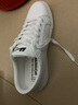 回力男鞋秋冬季小白鞋男士新款百搭韩版简约风休闲皮面透气运动板鞋子 白黑 40 实拍图