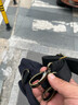 新潮代斜挎包男小包帆布休闲大容量单肩包男士多功能潮流运动手机包 1430蓝黑色【可放7英寸手机】 实拍图