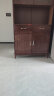 雅华香舍 衣柜 胡桃木实木衣柜现代中式对开门卧室大小户型衣橱 三门衣柜 晒单实拍图