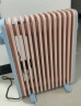 美的（Midea） 油汀取暖器电油丁酊电暖器气片暖气机家用卧室大面积智能节能省电速热加湿安全新品 HYW22KA 实拍图