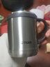虎牌（TIGER）保温杯茶滤网杯办公型不锈钢真空杯水杯 CWM-A035 350ml 浅灰色XC 350ml 实拍图