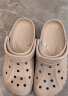 卡骆驰（CROCS）洞洞鞋贝雅男鞋夏季新款男士沙滩鞋凉鞋拖鞋女鞋 10126-2V3/卵石（尺码偏大） 42 -43(270mm) 实拍图