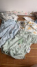 童泰婴儿衣服新生婴儿夏季薄款连体衣0-6个月宝宝纯棉内衣2件装 绿郁葱葱（夏季款） 59cm 实拍图