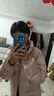 鸭鸭（YAYA）王一博同款鹅绒三合一羽绒服冬季新款城市加厚男女保暖外套HY 粉色 M 实拍图