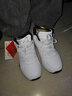 乔丹格兰运动鞋男秋冬季休闲鞋加绒保暖棉鞋男青少年防滑防水旅游男鞋 白色-皮面单鞋 38 实拍图