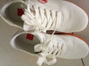 山人运动太极鞋布鞋男士太极帆布鞋春秋牛筋底透气太极拳练功鞋武术鞋女士 白色 37 实拍图