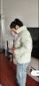 真维斯（JEANSWEST）棉服女士短款棉衣2024新款时尚秋冬季保暖外套加厚情侣棉袄面包服 豆绿 纯色 S 实拍图