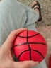 Preskool幼儿园专用小篮球儿童球类宝宝小皮球儿童皮球拍拍球玩具1-3岁 4寸红色 实拍图