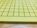 双元 围棋 五子棋 艺编黄色 仿瓷棋子 围象两用经济盘 实拍图