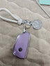 苏萌大众高尔夫8汽车钥匙套车id4xcrozz凌渡L包id3女id6揽境途昂壳扣 【D款】紫壳+带钻车标+白编织绳 实拍图