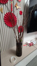 欧芽龙柳鲜枝插花客厅水培植物花卉室内鲜花水养干枝雪柳 （龙柳+雪柳）总20枝80cm  水培 实拍图