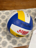 红双喜充气软式5号排球中考训练学生专用球男女初学者沙滩比赛球 5号 FV5-10A黄蓝 实拍图