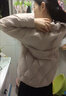 鸭鸭（YAYA）轻薄羽绒服女士短款秋冬季新款百搭时尚休闲小个子小香风外套 粉色 S 实拍图