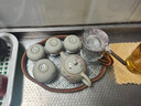 陶羽高硼硅玻璃公道杯加厚耐高温茶海分茶器家用茶漏茶滤功夫茶道配件 玻璃美人公道杯(金色把)+茶漏 实拍图