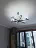 灯霓莱北欧客厅吊灯现代简约大气家用轻奢卧室餐厅灯2025新款套餐组合灯 B款6头配LED白光 实拍图