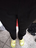 AEMAPE香蕉裤女2025春秋季新款休闲裤女高腰宽松直筒阔腿裤子 MX-12-1354_黑色（加绒款） L _建议111-125斤 实拍图