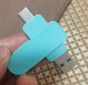 爱国者（aigo）64GB Type-C USB3.2青春款U盘 U352高速两用 双接口手机电脑两用优盘碧波青 桃夭粉色 实拍图