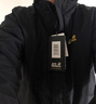Jack Wolfskin狼爪夹克男户外防水防风保暖抓绒冲锋衣三合一套装5012776 6945/板岩灰 L  180/100A 实拍图