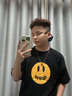 AHK王一博同款指环项链男女潮流嘻哈吊坠七夕情人节礼物送男女朋友 【王一博同款】圆牌戒指双环项链 实拍图