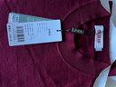 恒源祥毛衣男秋冬半高领薄款针织衫上衣 51QK2102 紫红 185/100A  实拍图