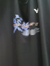 威克多（VICTOR） VICTOR威克多 羽毛球服健身跑步篮球运动服T恤球衣 短袖T-39005/C黑色 XXL 实拍图