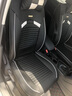 翰静 新款汽车卡通坐垫四季通用座垫全包围座套透气织物座椅套适用于 黑白色（皮革+织物） 大众桑塔纳朗逸帕萨特途岳途观L 实拍图