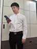 培罗蒙【竹纤维抗皱】男士长袖衬衫免烫男装商务休闲轻正装结婚礼衬衣男 白色 38 实拍图