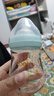 欧贝妮新生儿玻璃奶瓶宝宝宽口径防胀气初生婴儿奶瓶0-3-6个月 120ml+150ml蓝色 +M号奶嘴*2+刷子 实拍图