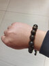 梵心阁 金丝楠手串水波纹 金丝精品金丝楠木手串佛珠 本命臻品送 阴沉乌木金丝楠15mm 实拍图