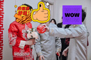 花蒂 接亲游戏道具 结婚整蛊拦门堵门晨袍新郎游戏卡卡片套装拍照创意 10cm大骰子+36张贴纸(含6张空白) 实拍图
