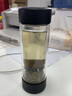 茶之恋茶水分离杯双层玻璃茶杯便携家用办公商务送礼杯红茶杯送老师礼物 天蓝色 实拍图