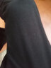 迪卡侬男士基础运动裤修身保暖长裤宽松百搭黑色2514778 实拍图