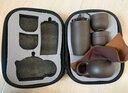 豪祥紫砂旅行茶具套装便携式收纳包一壶四杯车载户外功夫泡茶器快客杯 紫砂一壶四杯+茶罐+包+茶盘 实拍图