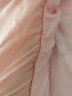 京东京造 桑蚕丝枕套 6A级桑蚕丝 丝绸纯色枕头套 双面使用 单只 48*74cm 烟粉 实拍图