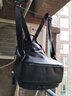 荟妮双肩包女真皮百搭潮休闲时尚头层牛皮软皮女士出行大容量旅行背包 黑色-小号 实拍图