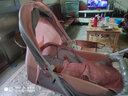 华婴 婴儿推车双向推行可坐可躺睡超轻便折叠避震伞车BB儿童幼儿四轮手推车宝宝小孩童车 升级版酒红色+可坐可躺+可折叠+可双向推行 实拍图