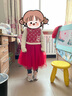 巴拉巴拉婴儿连衣裙儿童背心裙2024款女宝宝新中式旗袍萌 实拍图