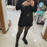 欧贝汐高腰西装短裤女春秋冬小个子a字弹力黑色外穿辣妹靴裤2026新款 黑色常规款 L 实拍图