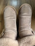 奥古狮登雪地靴女冬季新款棉鞋女加绒加厚大头面包短靴时尚百搭毛毛棉靴 914004奶茶色【筒高17cm】 36 实拍图