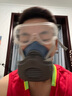 3M HF-52防尘面具口罩防尘面罩工业防粉尘水泥灰尘打磨煤矿矿工 12片滤棉【硅胶款】HF-52套装（中号） 实拍图
