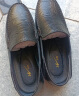 木林森（MULINSEN）男鞋商务休闲简约舒适套脚豆豆鞋男 黑色 40码 8028 晒单实拍图