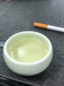 澳爵斯（AOJUESI） 整套紫砂陶瓷功夫茶具套装家用茶杯 便携竹制干泡茶盘储水茶台 02款：天青定窑盖碗（大青盘） 实拍图