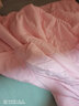 富安娜家纺 蚕丝被100%蚕丝秋冬被子夏被单人双人子母被结婚被褥四季被 【子母被】100%纯蚕丝-天然抗菌 152*210cm 实拍图